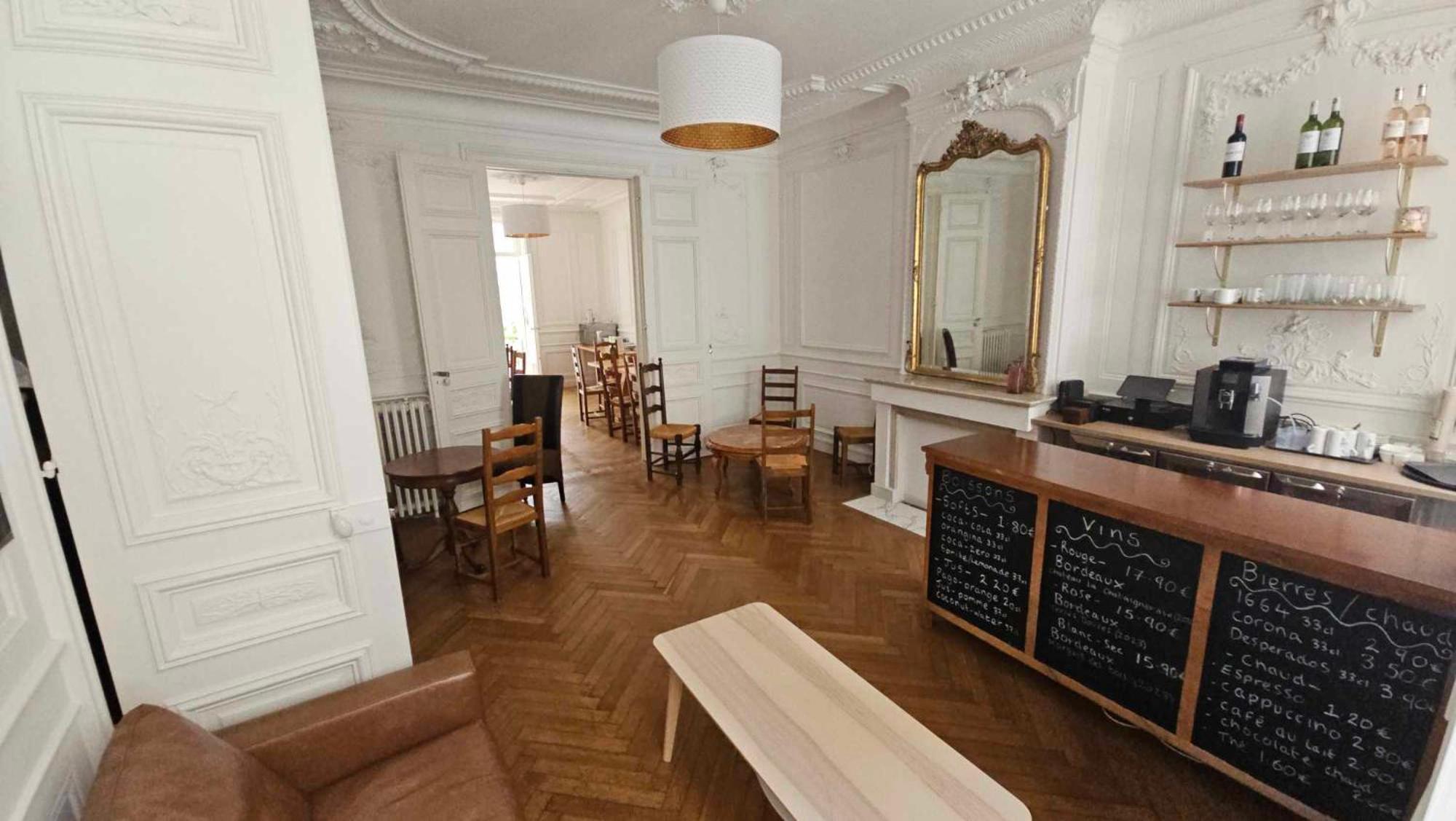 Le Jardin Cafe Bed & Breakfast Bordeaux Exterior photo